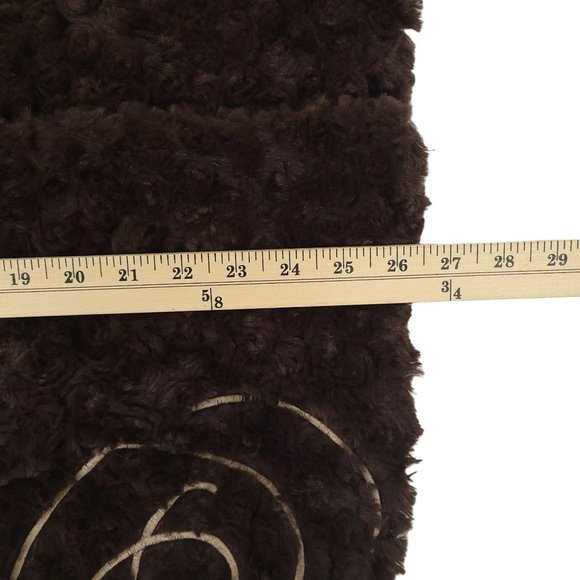 CoVelo Clothing Teddy Bear Vest Jacket Womens Sz 8 Snap Close Brown Faux Fur - Picture 5 of 16